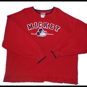 Vintage 90’s Disneyland Mickey embroidered sweater